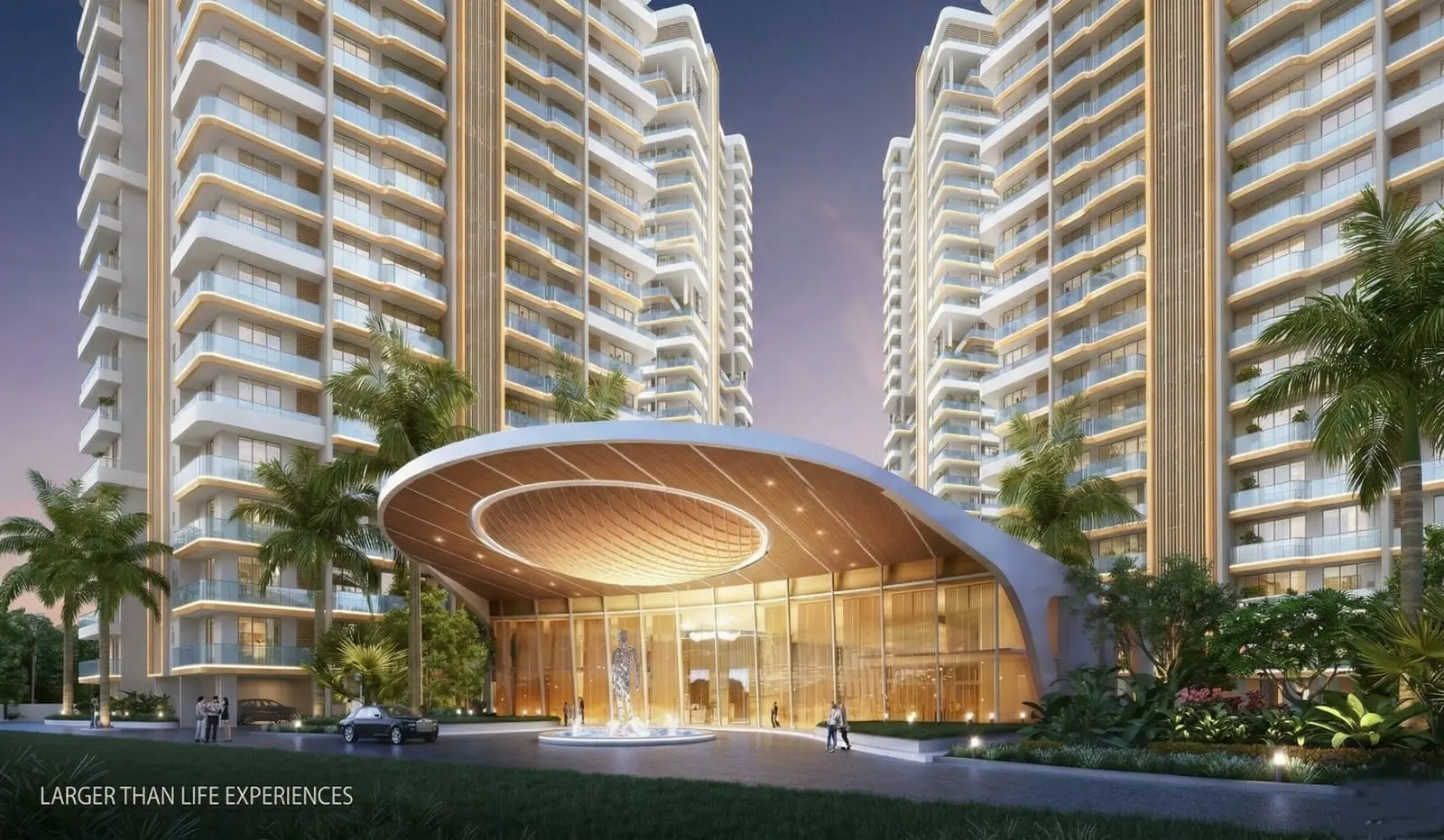 3 BHK + 1 Powder Room Apartment