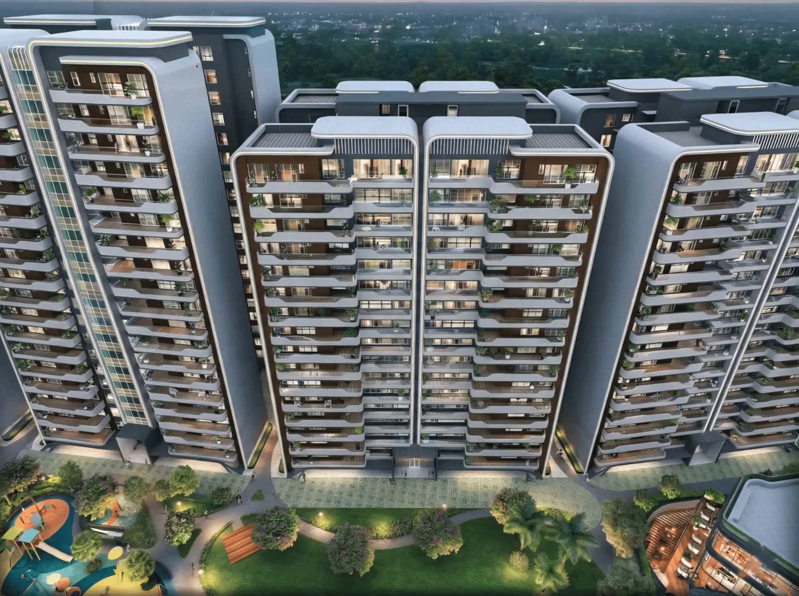 3 BED ROOM + 4 TOILET + UTILITY